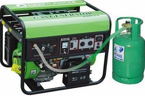 gas fueled generator