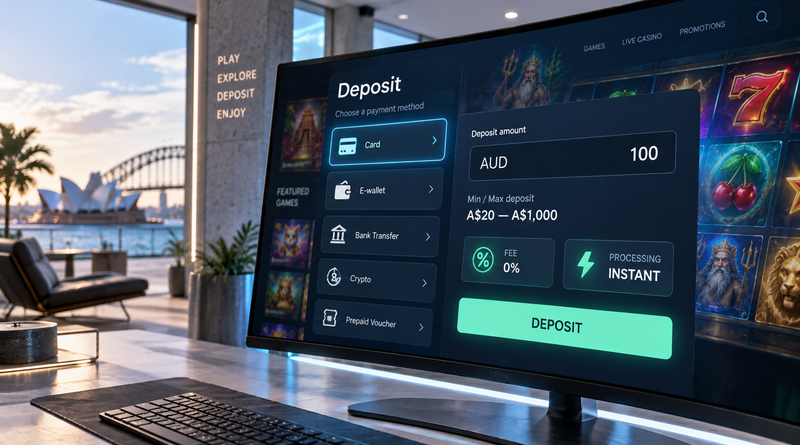 How Australian Casino Players Read a Casino Cashier Page for the First Time